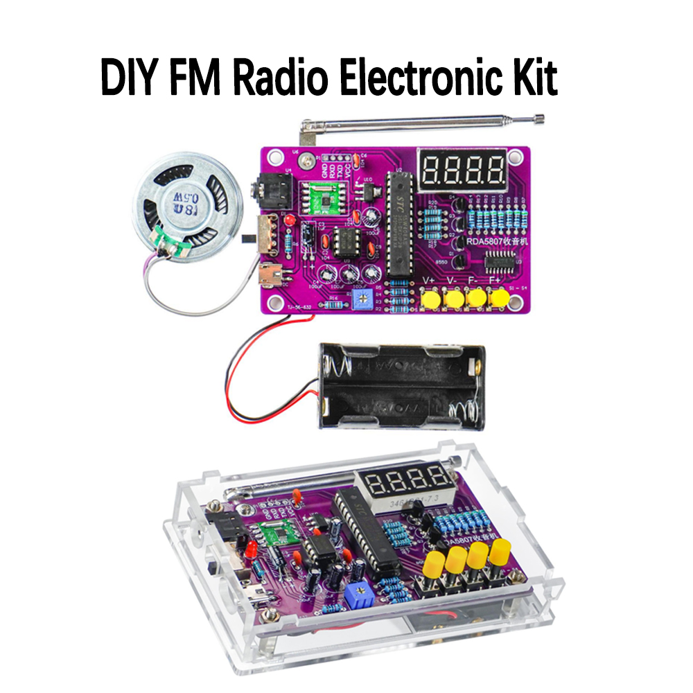 Diy Electronics Project Kit - Kit électronique radio FM DIY 87-108