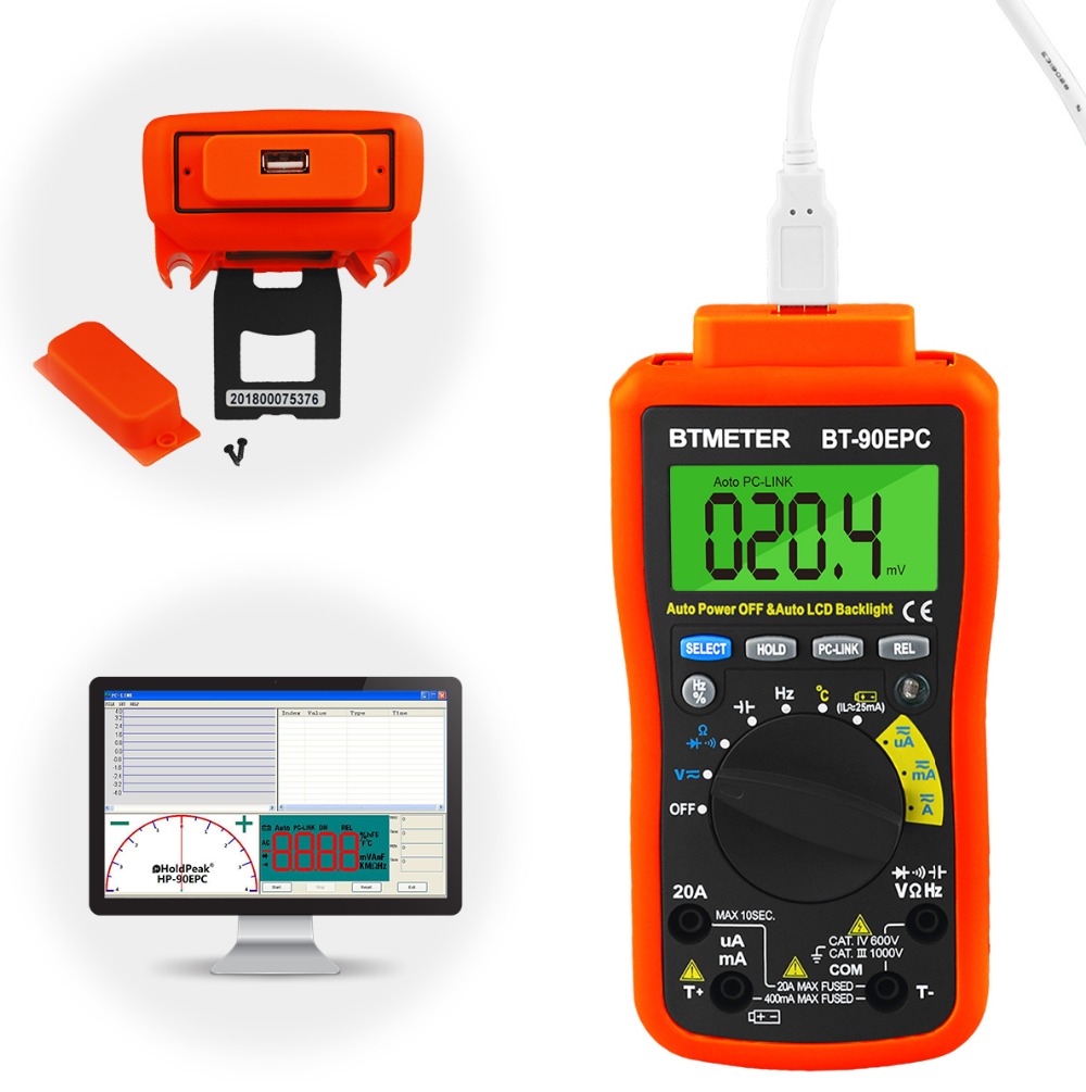 Logic Analyzer Usb - BT-90EPC Multimètre Numérique Auto Gamme 4000