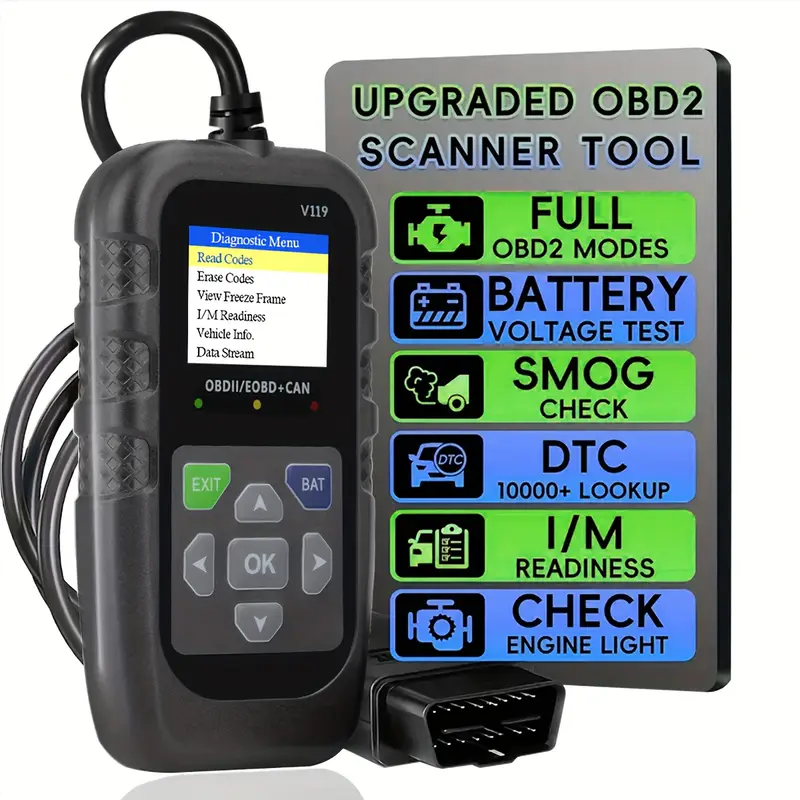Logic Analyzer Usb - Lecteur de codes OBD2 V119, outil