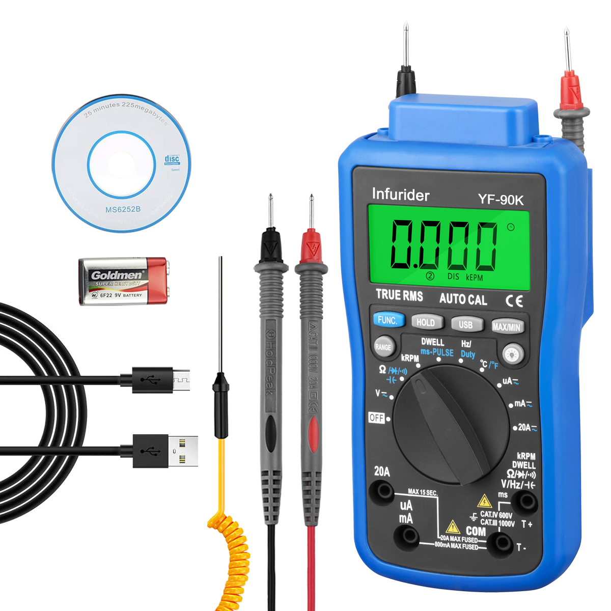 HoldPeak HP-90K testeur d'anal - Logic Analyzer Usb avis et prix
