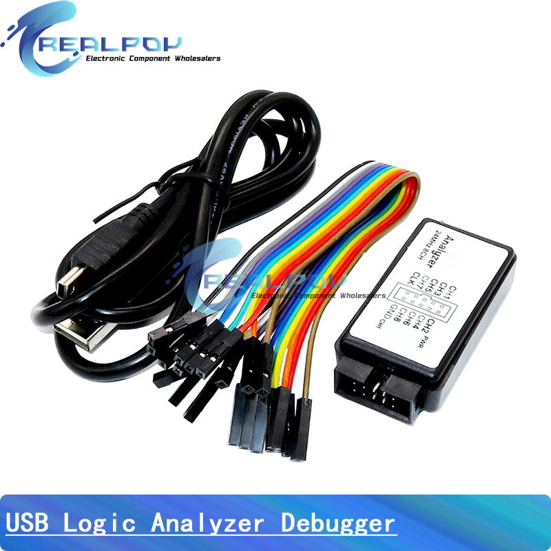 Analyseur logique USB 24MHz 8  - Logic Analyzer Usb avis et prix