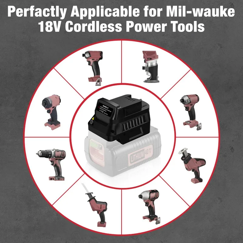 Adaptateur de batterie BD40MIL - Black+Decker Tool Cordless avis et prix