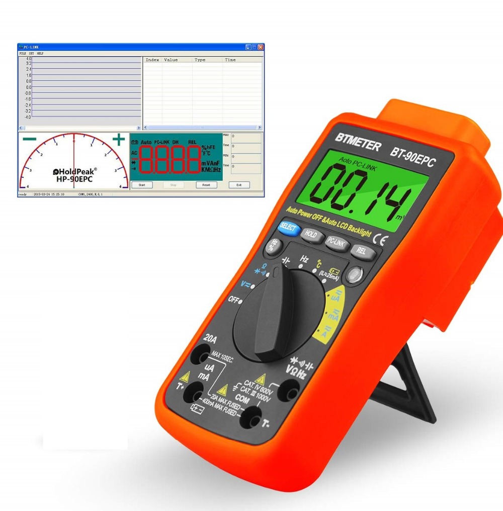 BT-90EPC Multimètre Numérique  - Logic Analyzer Usb avis et prix