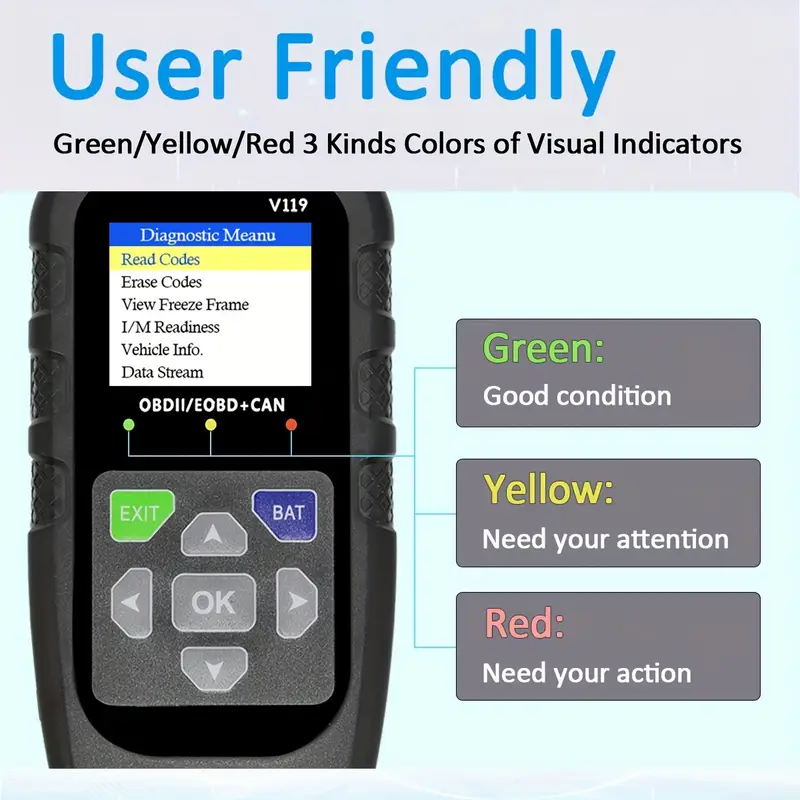 Lecteur de codes OBD2 V119, ou - Logic Analyzer Usb avis et prix
