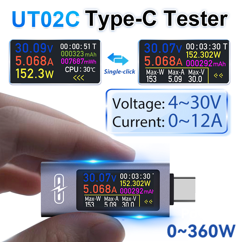 Testeur USB Type-C à écran cou - Logic Analyzer Usb avis et prix