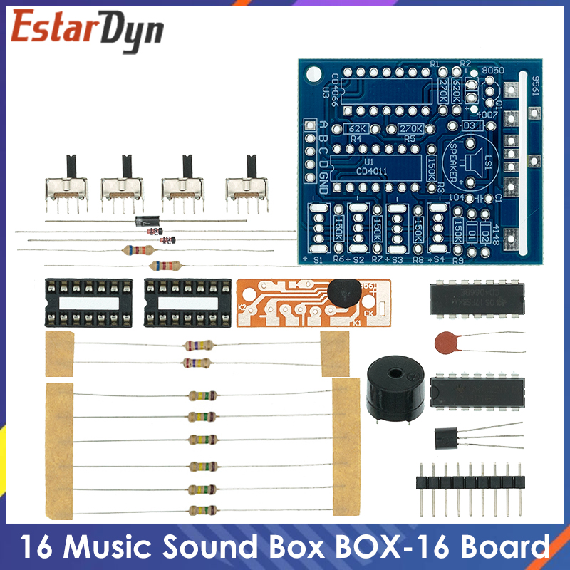 Boîte à musique 16 sons BOX-16 - Diy Electronics Learning Kit avis et prix